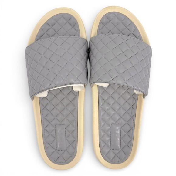 NEW APL Men\'s Nappa Leather Lusso Luxury Slide Cement/Pristine Size 11 main image 12